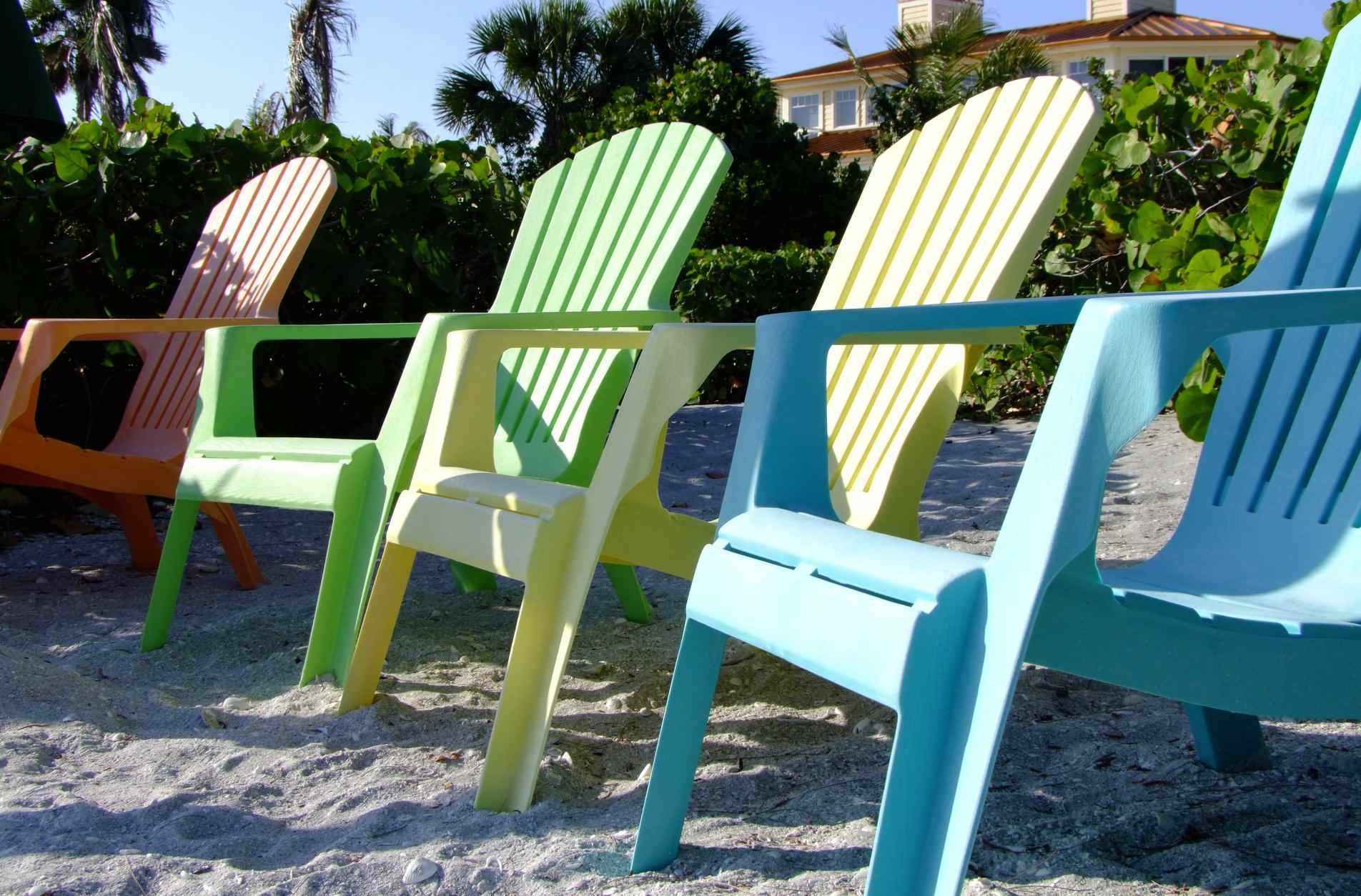 Beach Chairs - Objects, Chair | Beach | Colour | Ocean | Sand | Florida