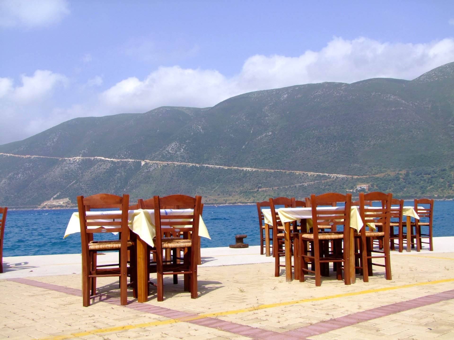 Al fresco Dining - Objects, Table | Chair | Sea | Summer | Dining | Al Fresco | Relax