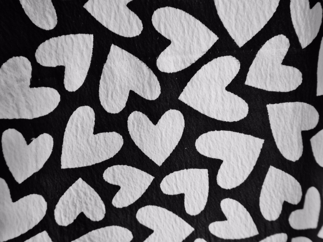 Love Hearts - Objects, Love | Heart | Black | Black and White | White | Object