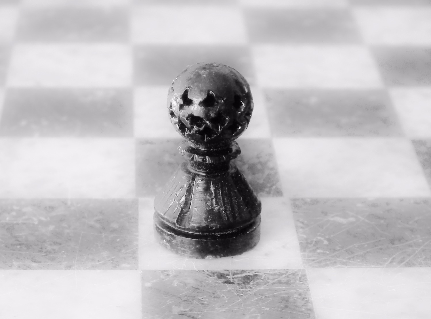 Pawn, Object | Chess | Piece | Black | Black and White | Game
