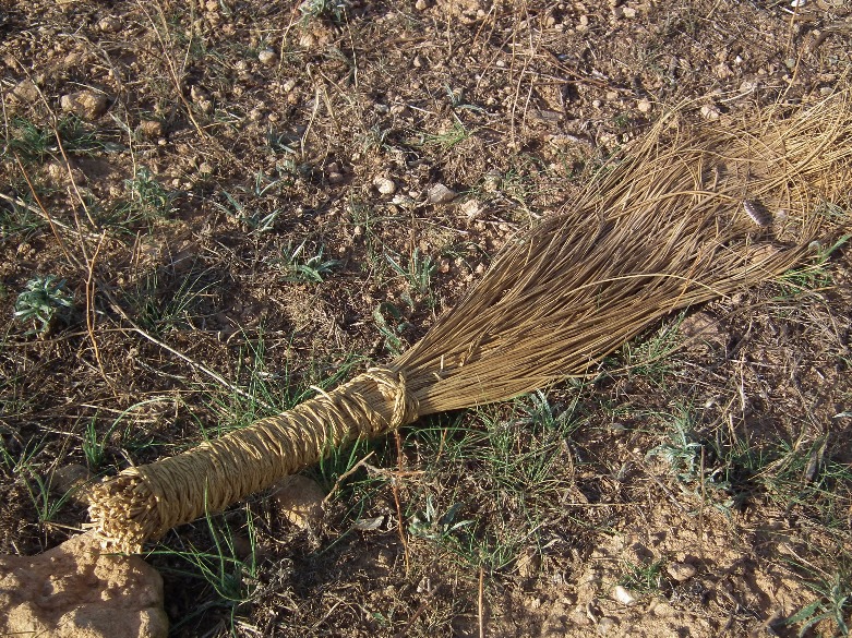 Dried grass fly swatter, Grass | Countryside | Traditional | Fly | Object | Spain | Farm