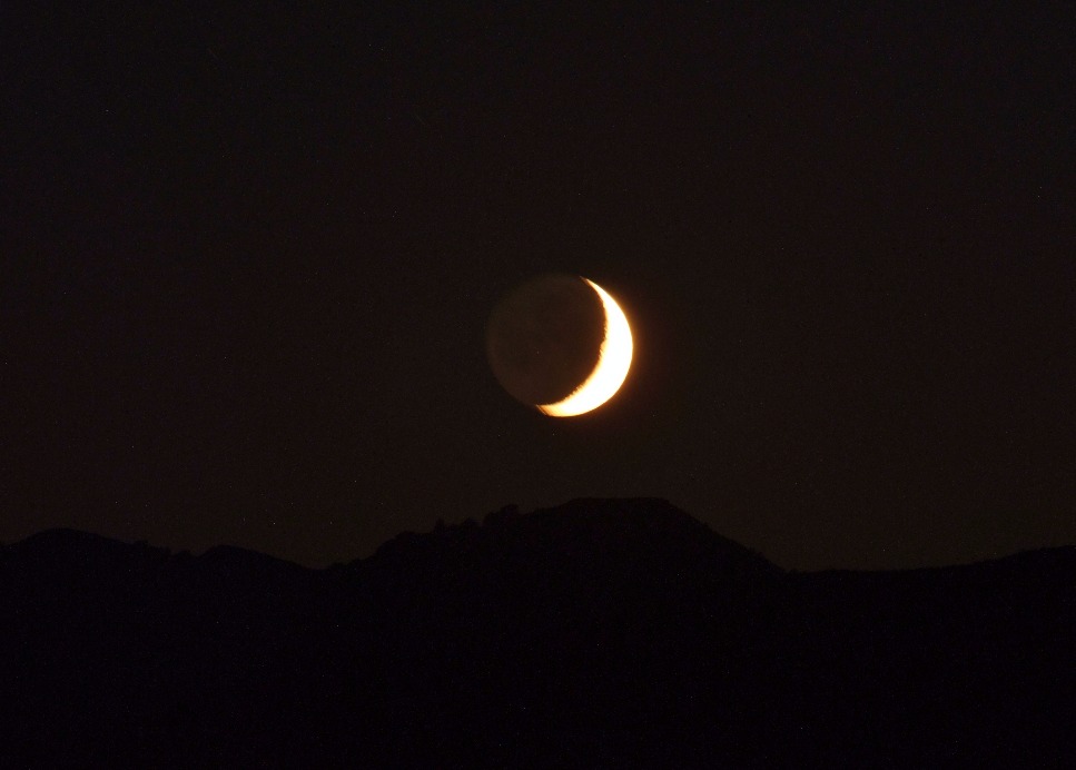 Good Night Moon, Moon | Waxing | Night | Sky | Mountain | Astronomy | Light | Black | Object