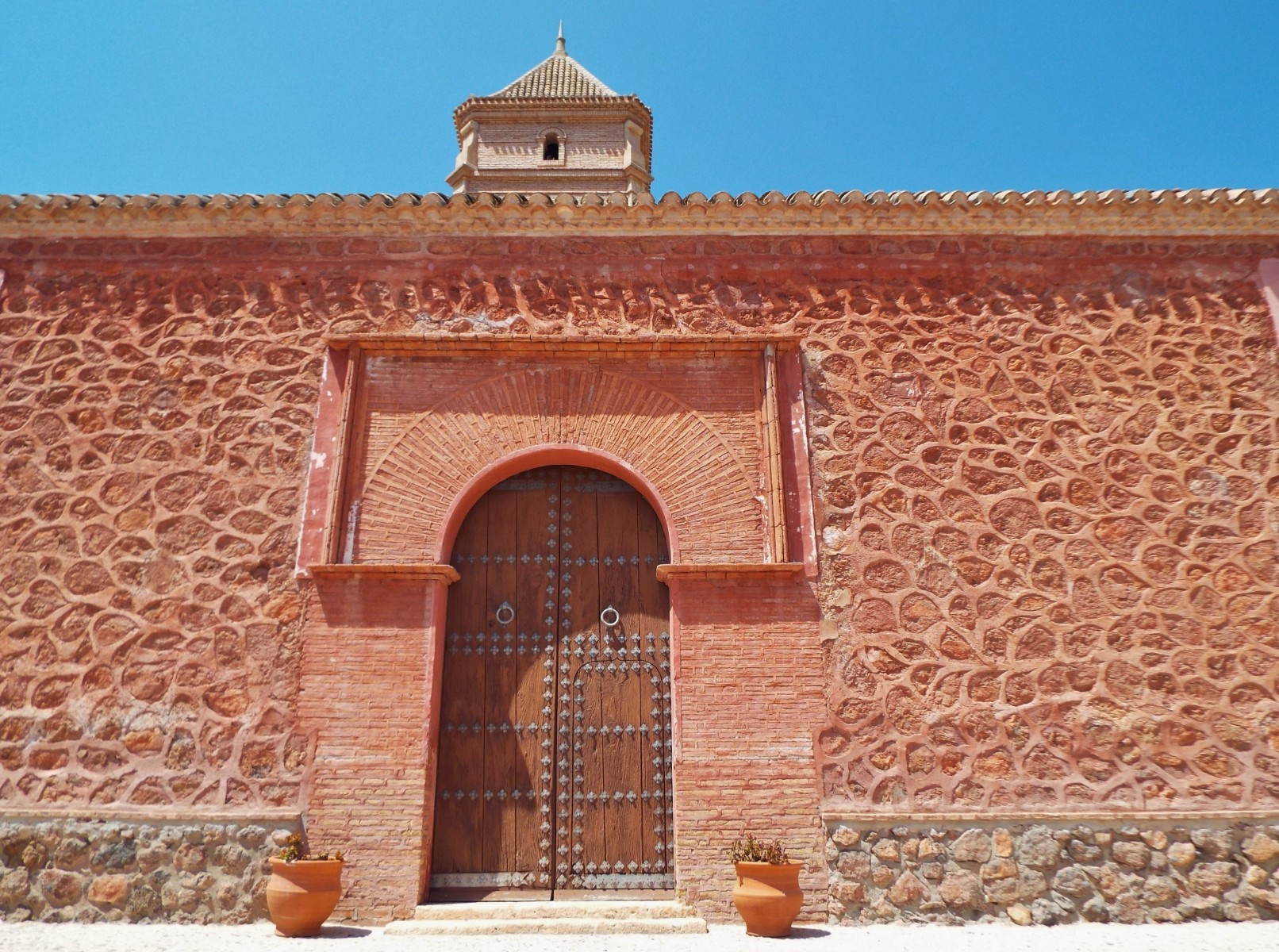 Monastry doors, Door | Architecture | Wood | History | Monk | People | Travel | Sky | Blue | Roof | Tile | Metal | Spain