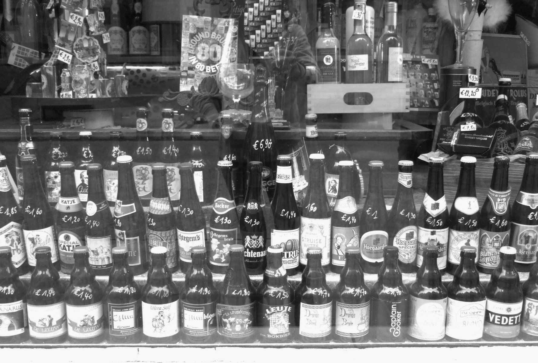 Belgian beers of Bruges, Beer | Shop | Glass | Bottle | Bruges | Brewing | Travel | City