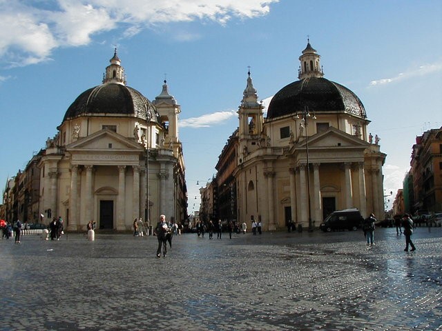 Piazza del Popolo, Travel | Italy | Architecture | Rome | People